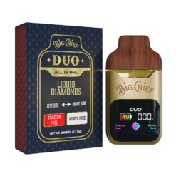 BIG CHIEF DUO ALL IN ONE TRACTOR FUEL x WHITE FIRE 2G DISPOSABLE