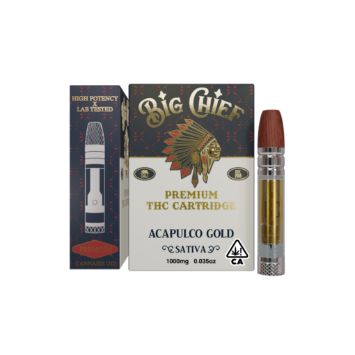 BIG CHIEF ACAPILCO GOLD 1G THC CART