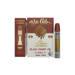 BIG CHIEF BLACK CHERRY PIE 1G LIVE RESIN CART