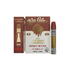 BIG CHIEF DONKEY BUTTER 1G LIVE RESIN CART