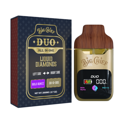 BIG CHIEF DUO ALL IN ONE BOLO RUNTZ x DO-SI-DOS 2G DISPOSABLE