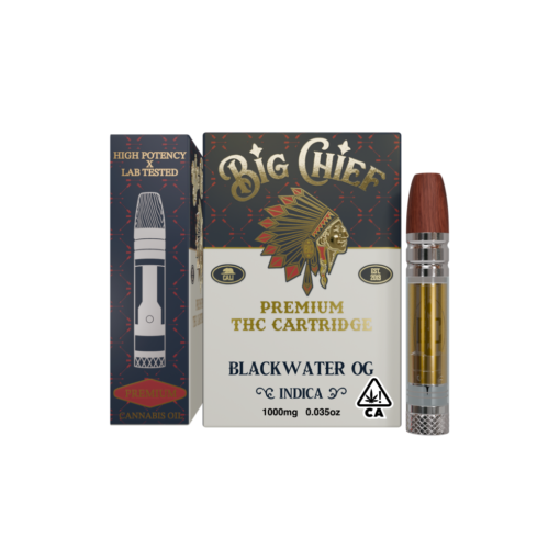 BIG CHIEF BLACKWATER OG 1G THC CART