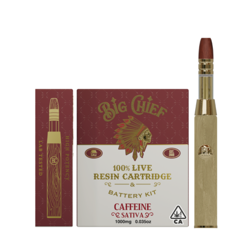BIG CHIEF CAFFEINE 1G LIVE RESIN CART