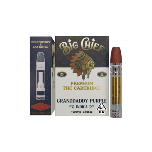 BIG CHIEF GRANDDADDY PURPLE 1G THC CART