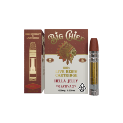 BIG CHIEF HELLA JELLY 1G LIVE RESIN CART