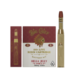 BIG CHIEF HELLA JELLY 1G LIVE RESIN CART