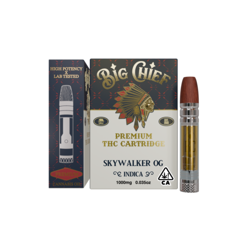 BIG CHIEF SKYWALKER OG 1G THC CART