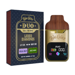 BIG CHIEF DUO ALL IN ONE HELLA JELLY x JUICE MAN 2G DISPOSABLE