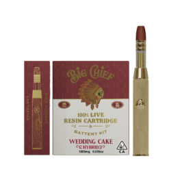 BIG CHIEF WEDDING CAKE 1G LIVE RESIN CART