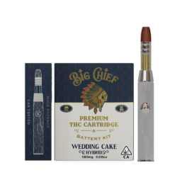BIG CHIEF WEDDING CAKE 1G THC CART
