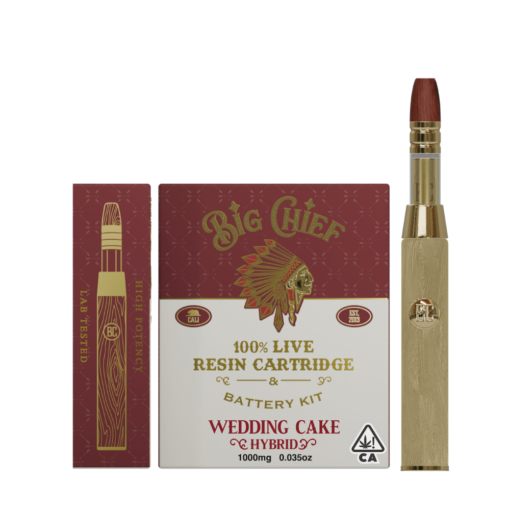 BIG CHIEF WEDDING CAKE 1G LIVE RESIN CART