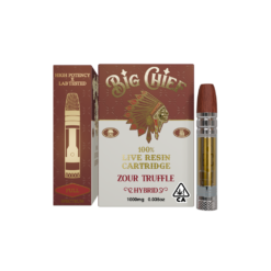 BIG CHIEF ZOUR TRUFFLE 1G LIVE RESIN CART