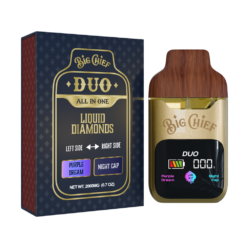 BIG CHIEF DUO ALL IN ONE PURPLE DREAM x NIGHT CAP 2G DISPOSABLE