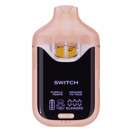 BOUTIQ SWITCH V4 PURPLE PEEPS (SATIVA) x ORANGE TIC TACS (HYBRID)