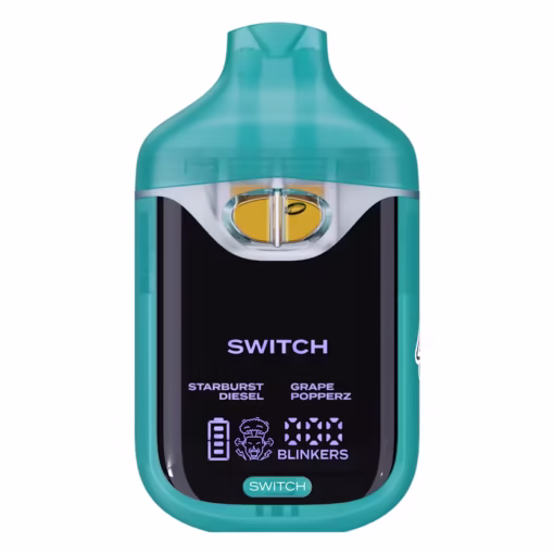 BOUTIQ SWITCH V4 STARBURST DIESEL (SATIVA) x GRAPE POPPERZ (INDICA)