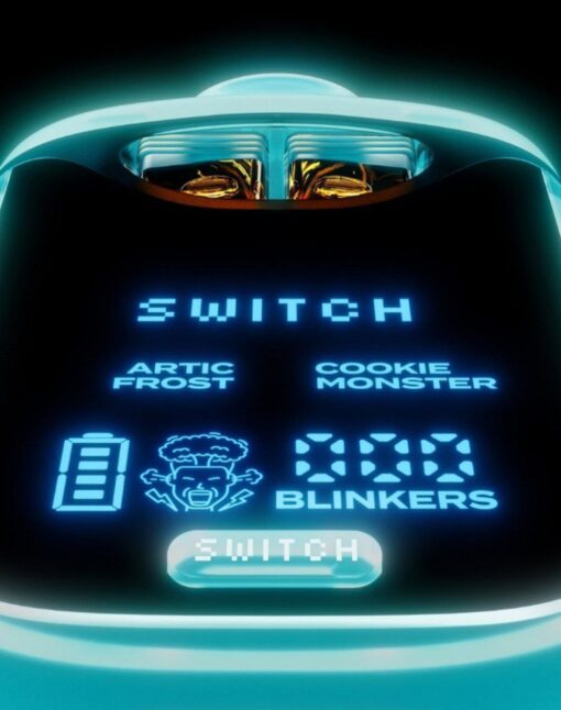 BOUTIQ SWITCH V4 GLOW EDITION ARTIC FROST X COOKIE MONSTER