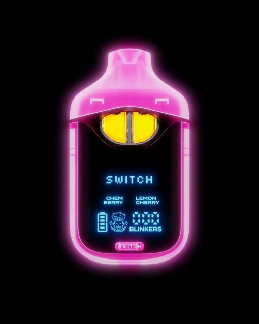 BOUTIQ SWITCH V4 GLOW EDITION CHEM BERRY X LEMON CHERRY