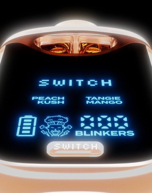 BOUTIQ SWITCH V4 GLOW EDITION PEACH KUSH X TANGIE MANGO