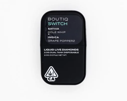 BOUTIQ SWITCH V2 DOLE WHIP (HYBRID) X GRAPE POPPERZ (SATIVA)