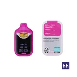 BOUTIQ SWITCH V4 THCA SOUR TANGIE (SATIVA) x GRAPE SODA (INDICA)