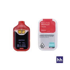 BOUTIQ SWITCH V4 THCA CAKE MIX (SATIVA) x BLUE MANGO (INDICA)