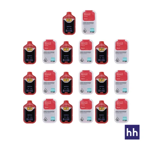 BOUTIQ SWITCH V4 THCA CAKE MIX (SATIVA) x BLUE MANGO (INDICA)