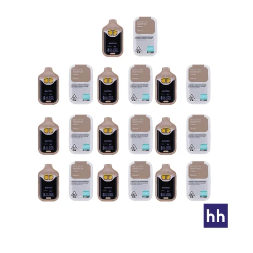 BOUTIQ SWITCH V4 THCA BISCOFF (INDICA) x JELLYROLL (INDICA)