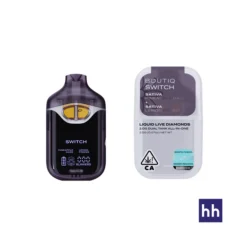 BOUTIQ SWITCH V4 THCA PINEAPPLE HAZE (SATIVA) x LEMON FREEZE (SATIVA)