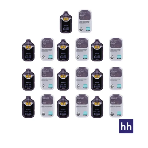 BOUTIQ SWITCH V4 THCA PINEAPPLE HAZE (SATIVA) x LEMON FREEZE (SATIVA)