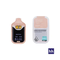 BOUTIQ SWITCH V4 THCA PURPLE PEEPS (SATIVA) x ORANGE TIC TACS (HYBRID)