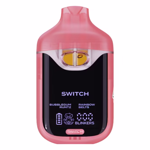 BOUTIQ SWITCH V4 BUBBLEGUM RUNTZ (INDICA) x RAINBOW BELTS (INDICA)