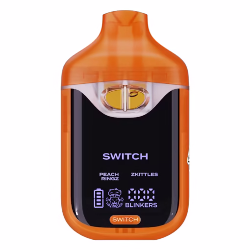 BOUTIQ SWITCH V4 PEACH RINGZ (HYBRID) x ZKITTLES (INDICA)