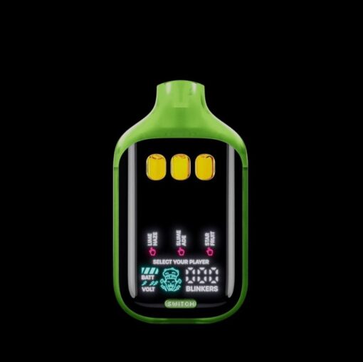 BOUTIQ SWITCH V5 LIME HAZE (SATIVA) x SLIMEADE (HYBRID) x STAR FRUIT (HYBRID)