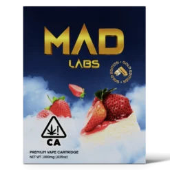 MAD LABS STRAWBERRY CHEESECAKE 1G GOLD EDITION CARTRIDGE