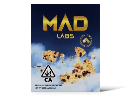 MAD LABS MAD COOKIES 1G GOLD EDITION CARTRIDGE