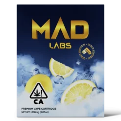 MAD LABS LEMON ICE 1G GOLD EDITION CARTRIDGE