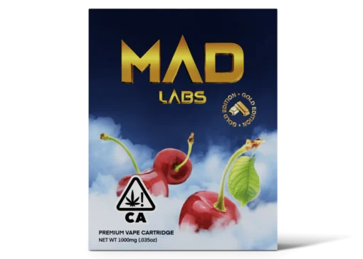 MAD LABS SOUR CHERRY 1G GOLD EDITION CARTRIDGE