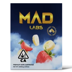 MAD LABS STRAWBERRY BANANA 1G GOLD EDITION CARTRIDGE