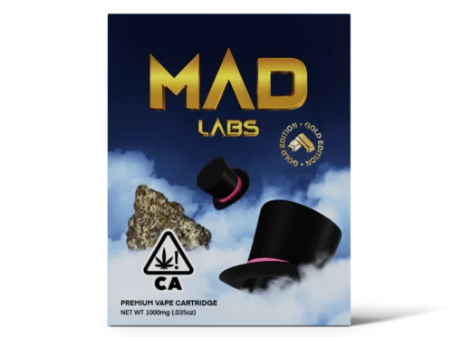 MAD LABS PINK RUNTZ 1G GOLD EDITION CARTRIDGE