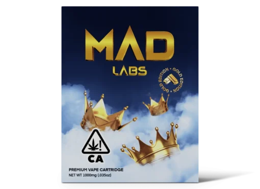 MAD LABS KING LOUIS XIII 1G GOLD EDITION CARTRIDGE