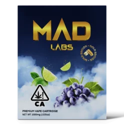 MAD LABS GRAPE LIMEADE 1G GOLD EDITION CARTRIDGE