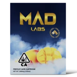 MAD LABS MANGO KUSH 1G GOLD EDITION CARTRIDGE