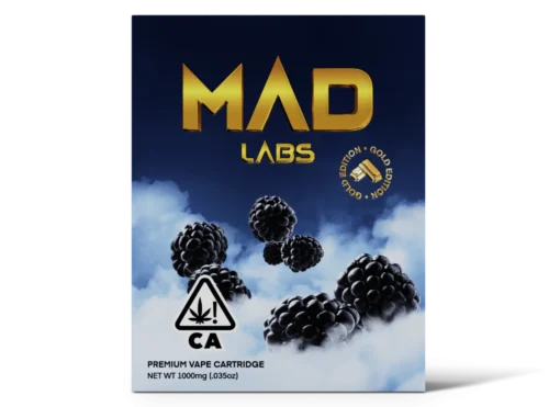 MAD LABS BLACKBERRY SMASH 1G GOLD EDITION CARTRIDGE
