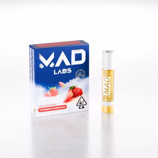 MAD LABS STRAWBERRY CHEESECAKE 1G GOLD EDITION CARTRIDGE