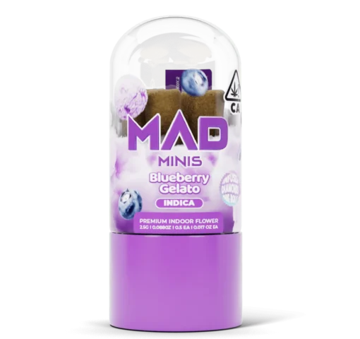 MAD LABS BLUEBERRY GELATO 2.5G MAD MINIS PREROLL