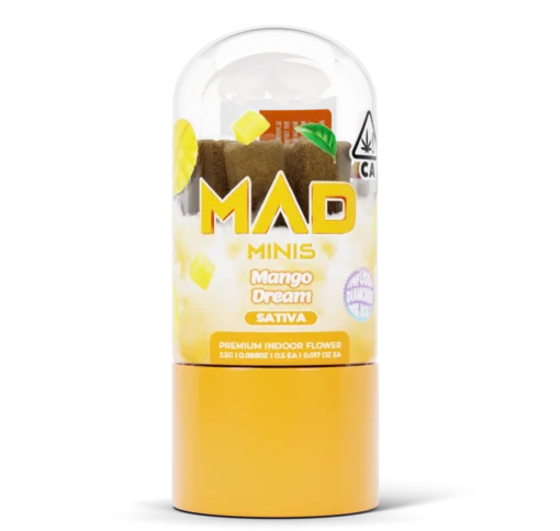 MAD LABS MANGO DREAM 2.5G MAD MINIS PREROLL