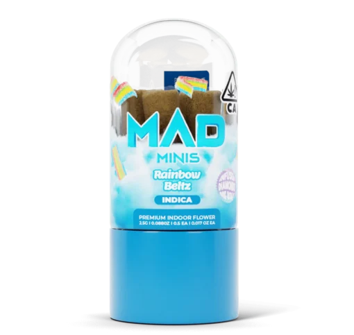 MAD LABS RAINBOW BELTZ 2.5G MAD MINIS PREROLL