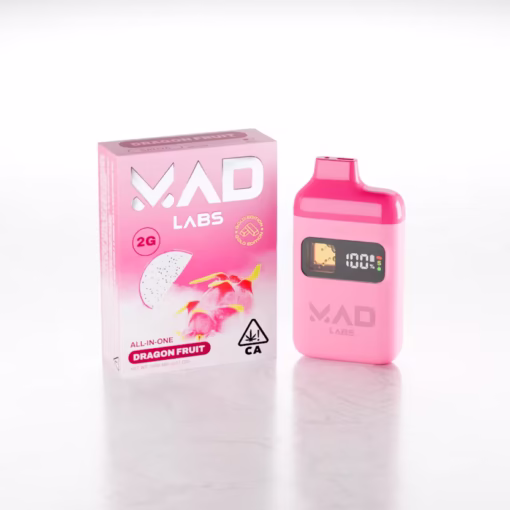 MAD LABS ALL IN ONE DRAGON FRUIT 2G GOLD EDITION DISPOSABLE