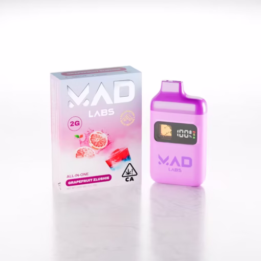 MAD LABS ALL IN ONE GRAPEFRUIT ZLUSHIE 2G GOLD EDITION DISPOSABLE