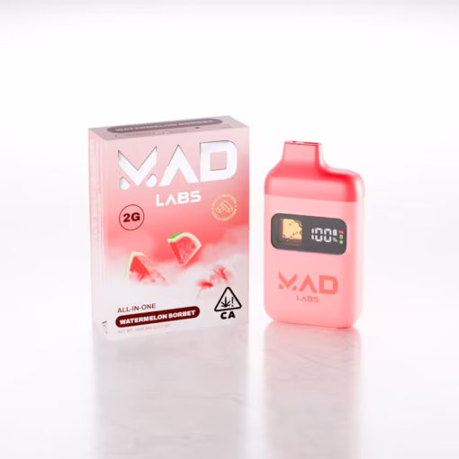 MAD LABS ALL IN ONE WATERMELON SORBET 2G GOLD EDITION DISPOSABLE